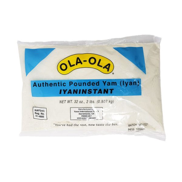 Ola Ola Poundo Yam Flour (2Lbs)